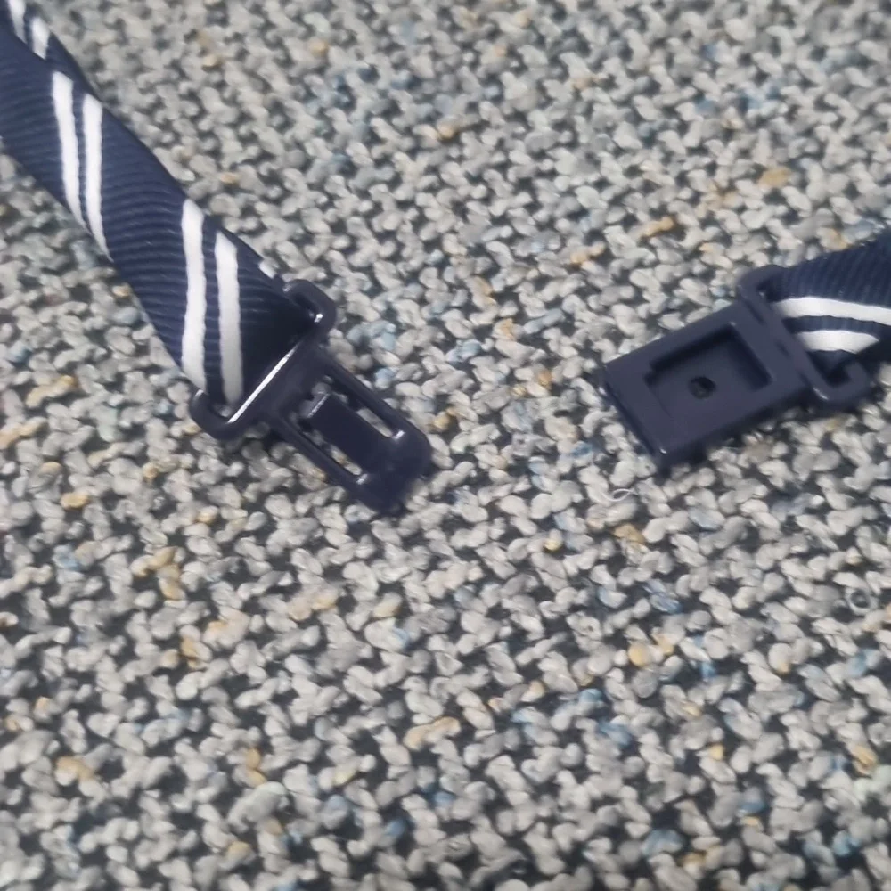 CHILDREN'S PLACE Baby Neck Tie Navy/White